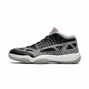 Nike Air Jordan 11 Low IE "Black Cement" 919712-006 Black/Fire Red/Cement Grey/White | 46XMNFGLK