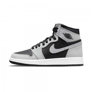 Nike Air Jordan 1 High OG "Shadow 2.0" 555088-035 Black/Light Smoke Grey-white | 61RPGTBNF