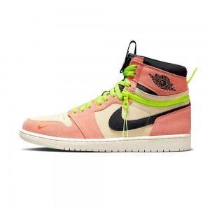 Nike Air Jordan 1 High Switch "Pink Volt" CW6576-800 Roz | 82XGFCRJH