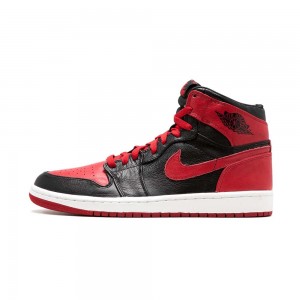 Nike Air Jordan 1 Retro High "Banned" 2011 432001-001 Black/Varsity Red-white | 82EYRBTCF