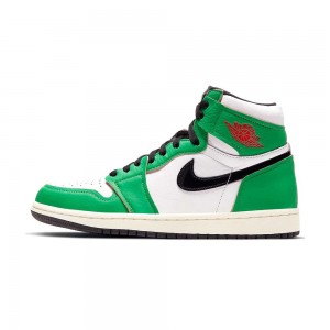 Nike Air Jordan 1 Retro High OG WMN "Lucky Green" DB4612-300 Lucky Green/White-sail-black | 26GRYBENP
