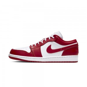Nike Jordan Air Jordan 1 Low "Gym Red" 553558-611 Gym Red/White | 92ZSNUHMI