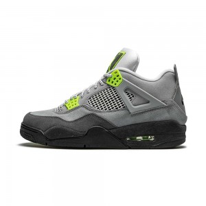 Nike Jordan Air Jordan 4 Retro SE "Neon" CT5342-007 Cool Grey/Volt-wolf Grey-anthr | 52GTMIWHS