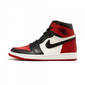 Nike Jordan Jordan 1 Retro High "Bred Bombeu" 555088-610 Red/Black/White | 17STLNAGR